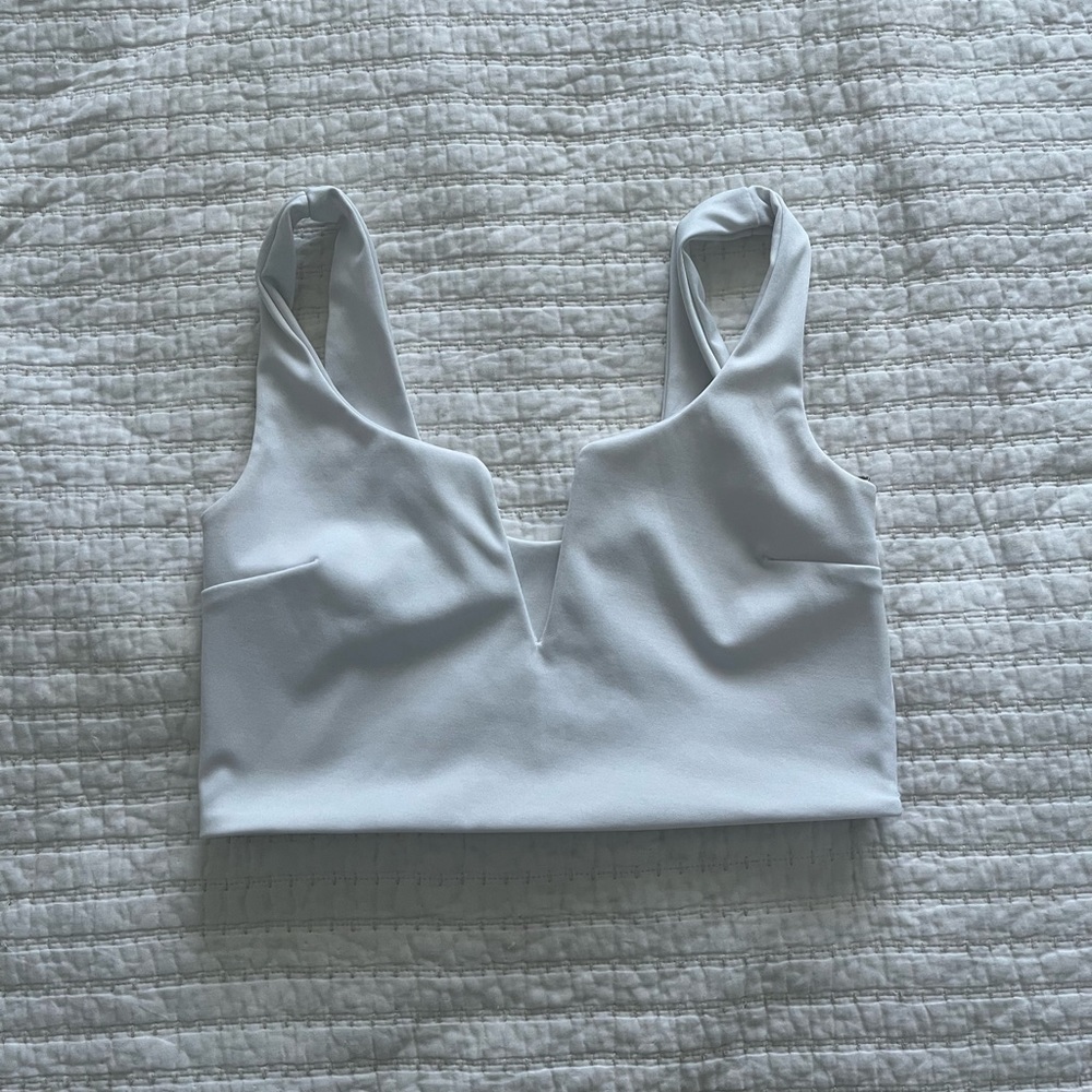 White low cut going out top